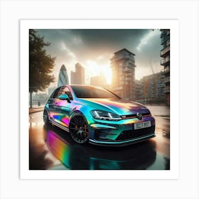 Vw Golf Gti 1 Art Print