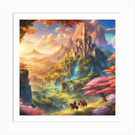 Fairytale Castle Art Print