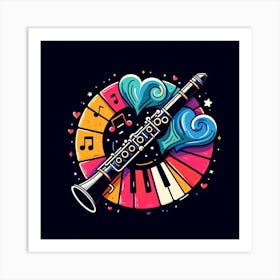 Clarinet Art Print