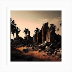 Ruins Of Cyprus Art Print