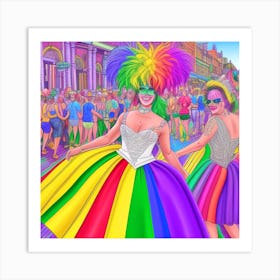 Lgbt Pride Parade 1 Art Print