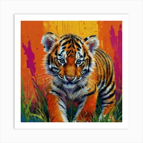 Tiger Cub 1 Art Print