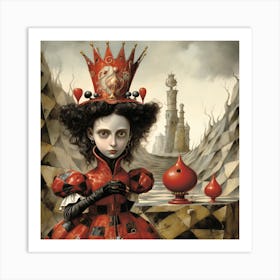 Alice In Wonderland 2 Art Print