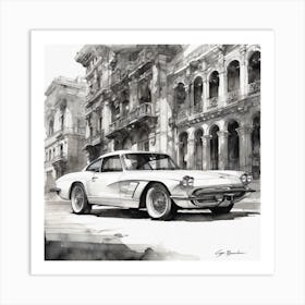 Chevrolet Corvette 3 Art Print