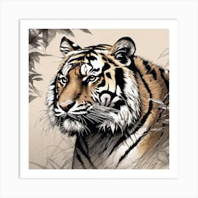 Tiger 17 Art Print