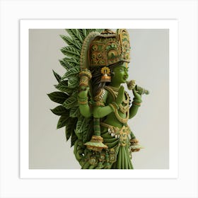 Lord Krishna 8 Art Print