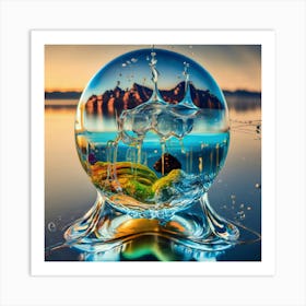 Magic Water Art Print