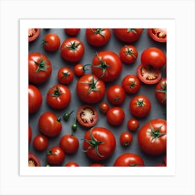 Red Tomatoes 7 Art Print