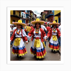 Colombian Festivities (81) Art Print