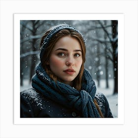 Leonardo Lightning Winter Is Finally Here Art 0 Art Print