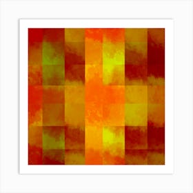 Abstract Fire Art Print