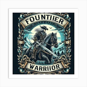 Fountier Warrior Art Print