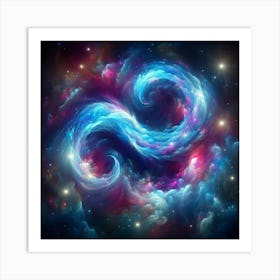 Aquarius Nebula #1 Art Print