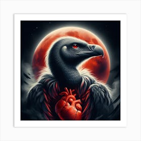 Vulture 3 Art Print