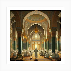 Islamic Prayer 2 Art Print