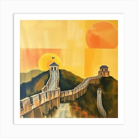 Great Wall Of China 5 Art Print