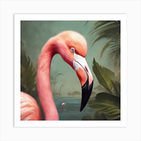 Flamingo 5 Art Print