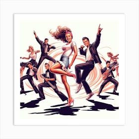 Saturday Night Fever Art Print