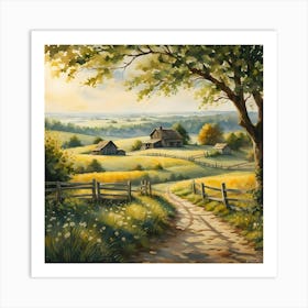 Country Road 11 Art Print