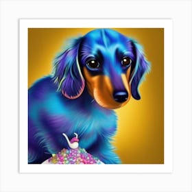 Dachshund2 Art Print