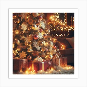 Christmas 80 Art Print