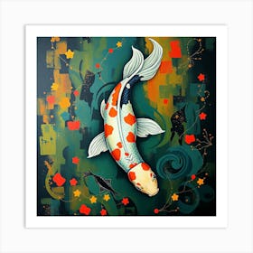 Koi Fish 72 Art Print