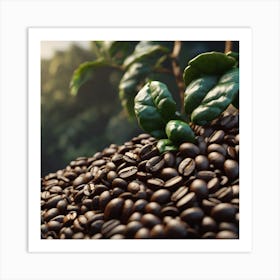 Coffee Beans 182 Art Print