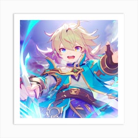 Hero Of Legend 1 Art Print