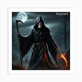 Grim Reaper Art Print