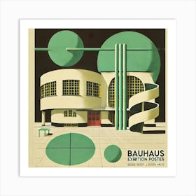 Bauhaus Exhibition Poster 1 Poster