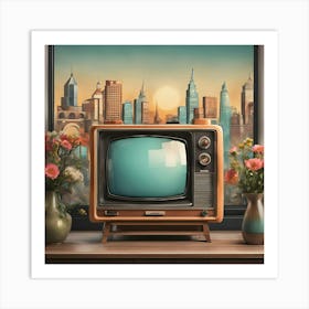 Old Tv 1 Art Print