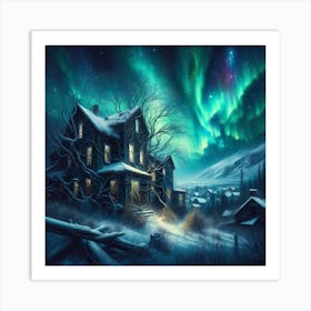 Frozen Echoes 20 Art Print