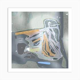 Ski Lakeridge Art Print