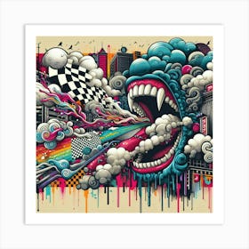 Monster Art Art Print