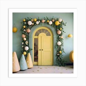 Yellow Door 2 Art Print