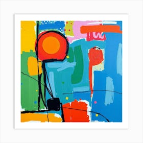 Abstract Painting 26 Art Print