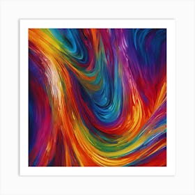 Abstract Painting2 Art Print