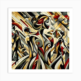 Abstract Painting 45 Art Print