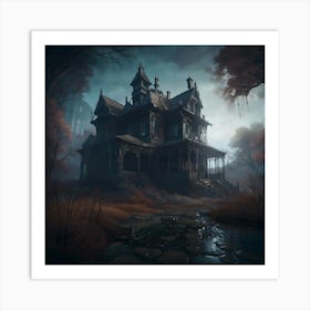 Sinister Residence Art Print