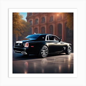 Rolls Royce Fhantom Art Print