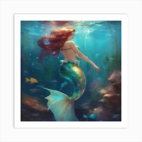 Little Mermaid Art Print