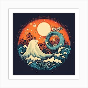 Great Wave 15 Art Print