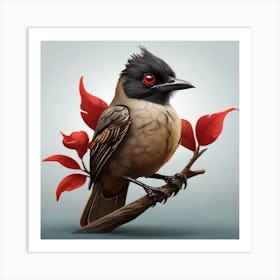 Bird With Red Eyes Art Print