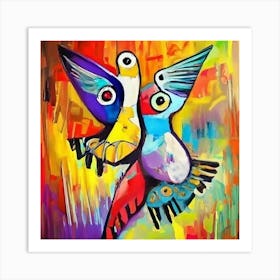 Hummingbirds Art Print