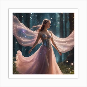 Princess of The Night 1 Art Print