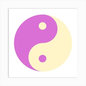 Yin Yang Symbol 18 Art Print