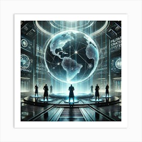 A Sci Fi Depiction Of The Shadow Council Leaders Global Influence Art Print