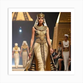 Egyptian Fashion 3 Art Print