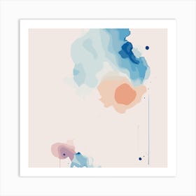 Abstract Watercolor Painting Art Print