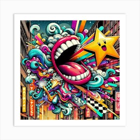 Street Art Art Print